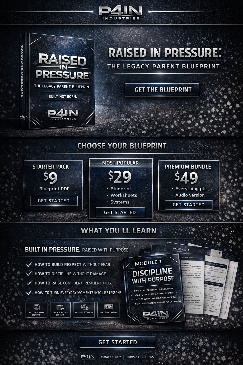 💎 RAISED IN PRESSURE™ The Legacy Parent Blueprint
