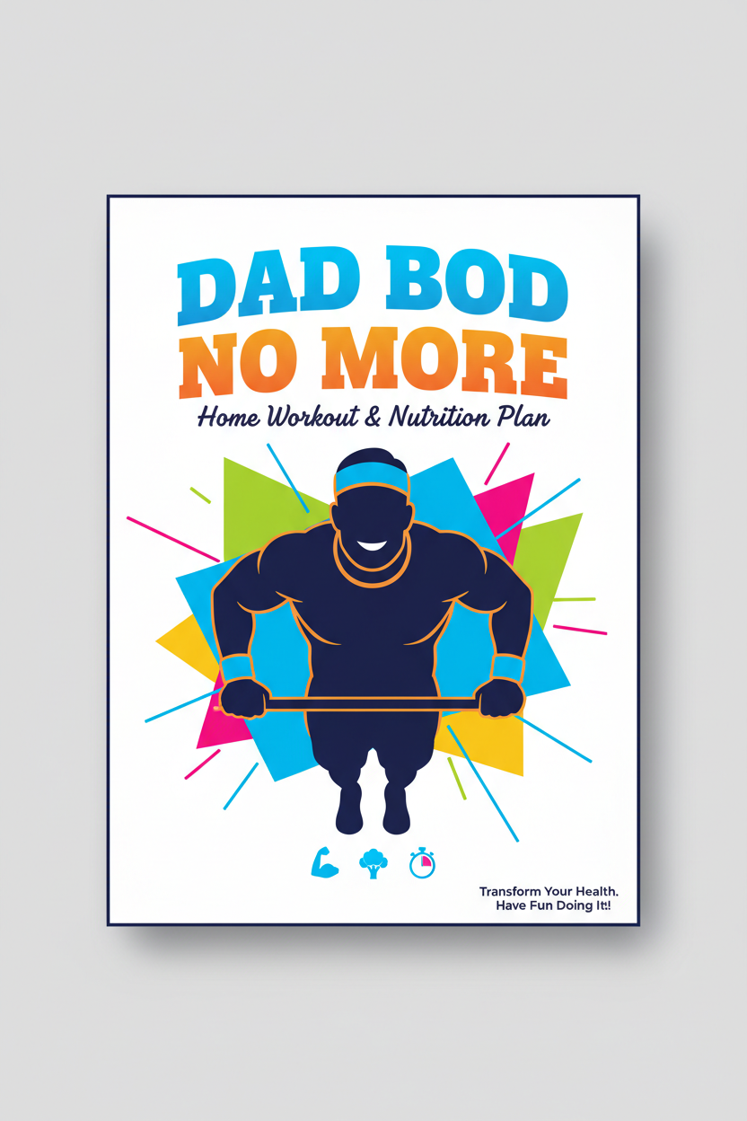 Dad Bod No More home fitness guide cover