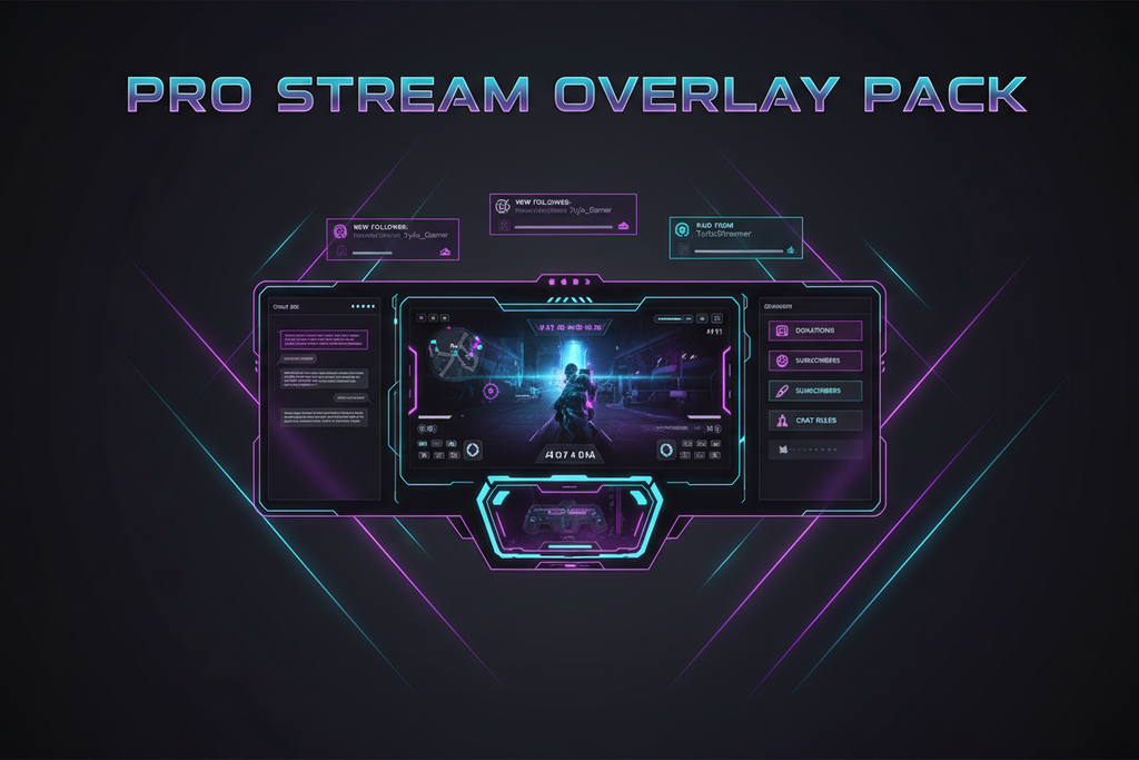 Pro Stream Overlay Pack